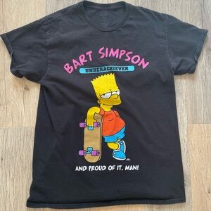 The Simpsons Bart Underachiever T Shirt